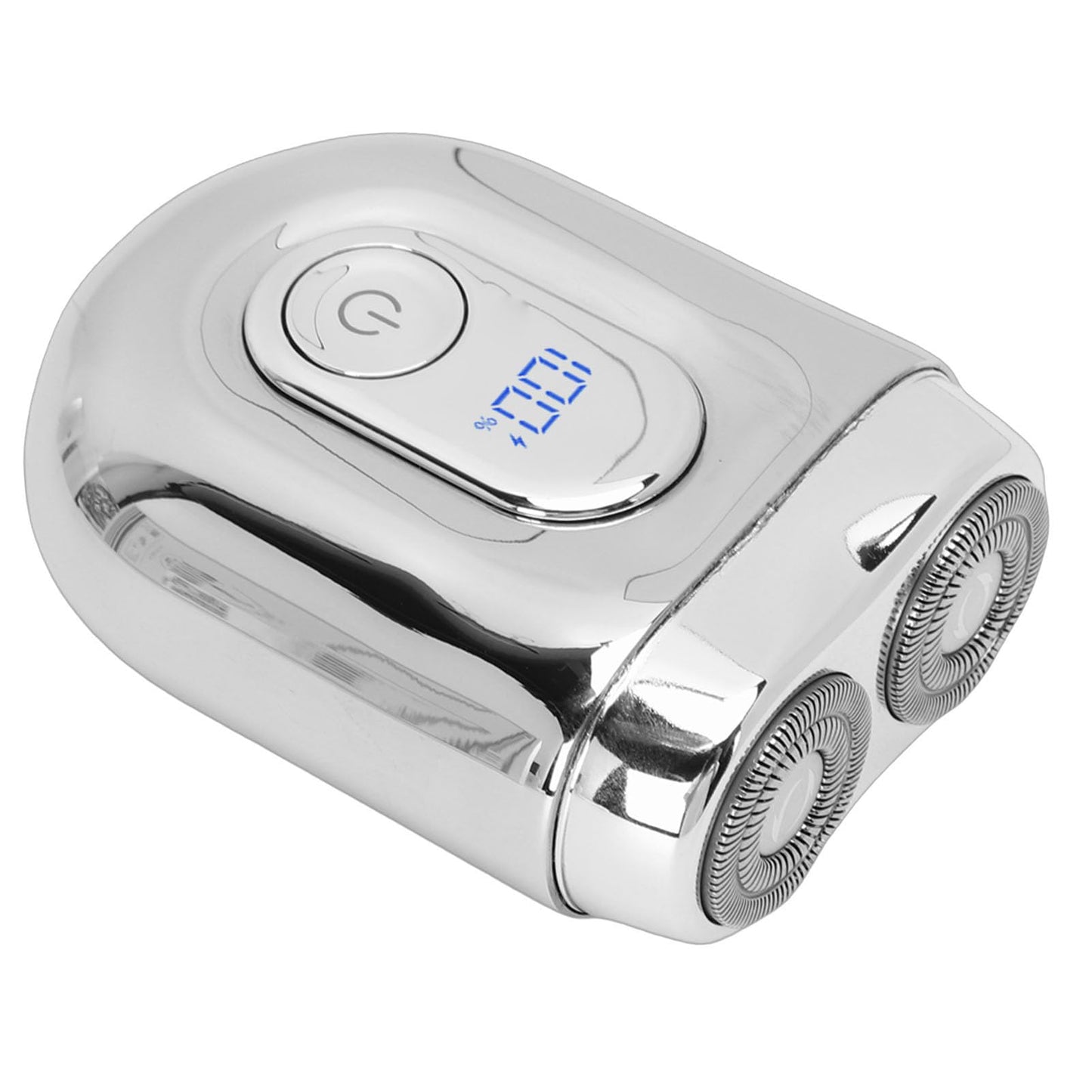 TARSHYRY Mini Electric Beard Trimmer, Zinc Alloy Body USB C Fast Charging IPX7 with LED Screen and Magnetic Cover, for Men Travel and Daily Grooming Beauty and Personal Care TARSHYRY