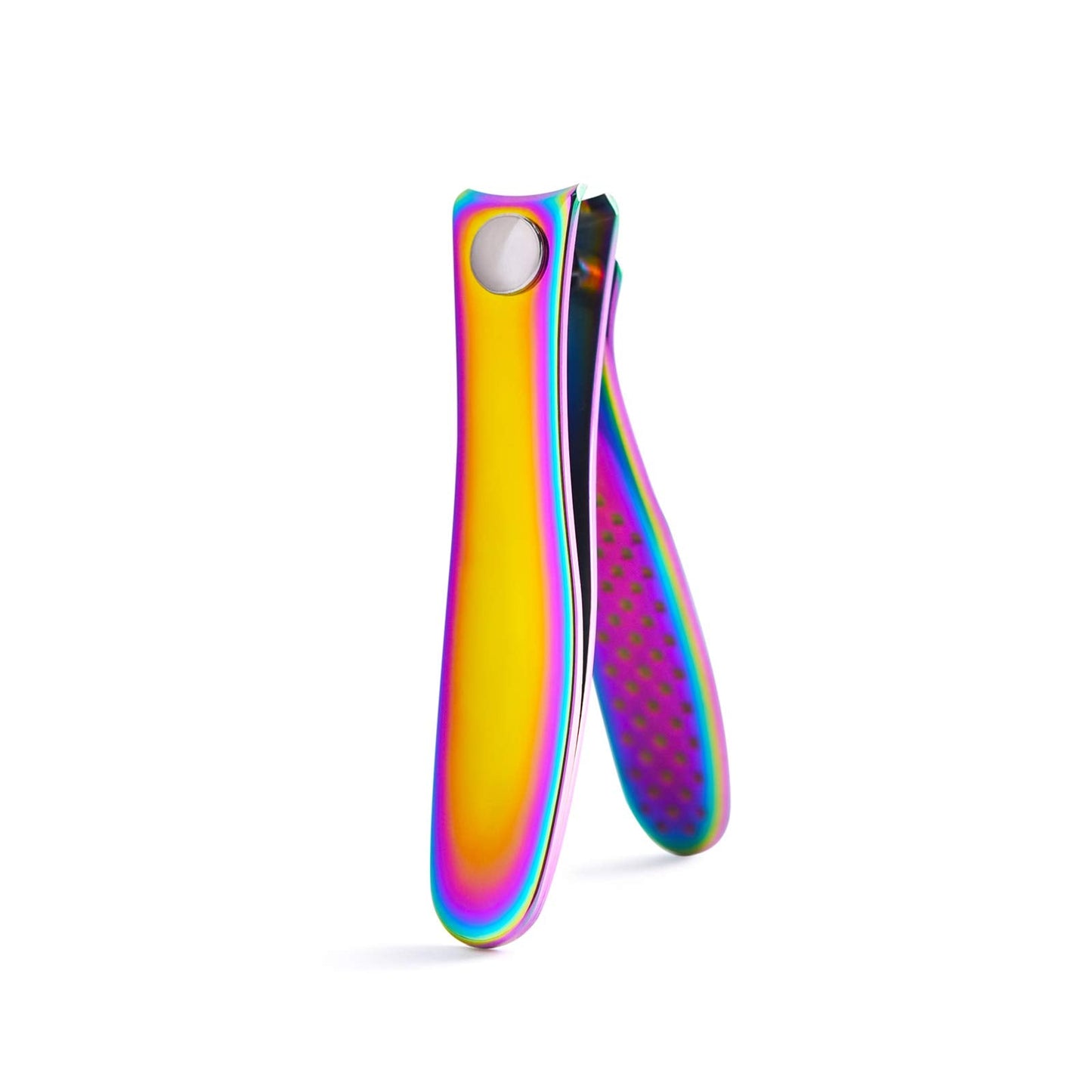 Rolabling Colorful Rainbow Nail Clippers Kit Fingernail Cutter and Toenail Cutter Glass Nail File Stainless Steel Clipper Pedicure and Manicure Nail Beauty & Personal Care Rolabling