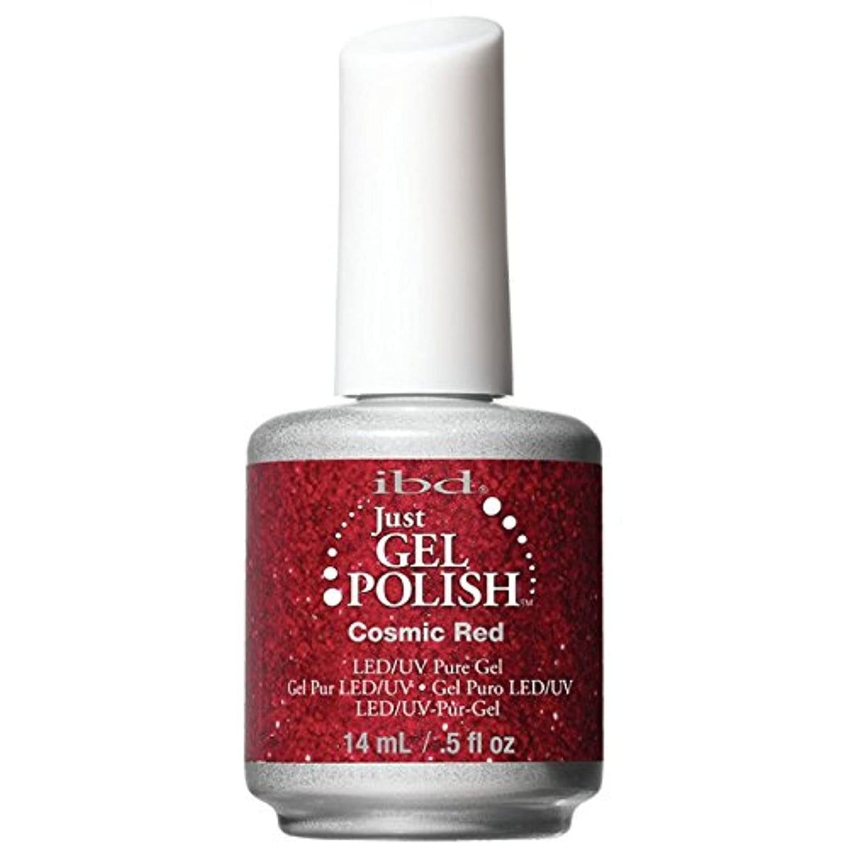 IBD Just Gel Nail Polish, Cosmic Red, 0.5 Fluid Ounce Beauty & Personal Care IBD