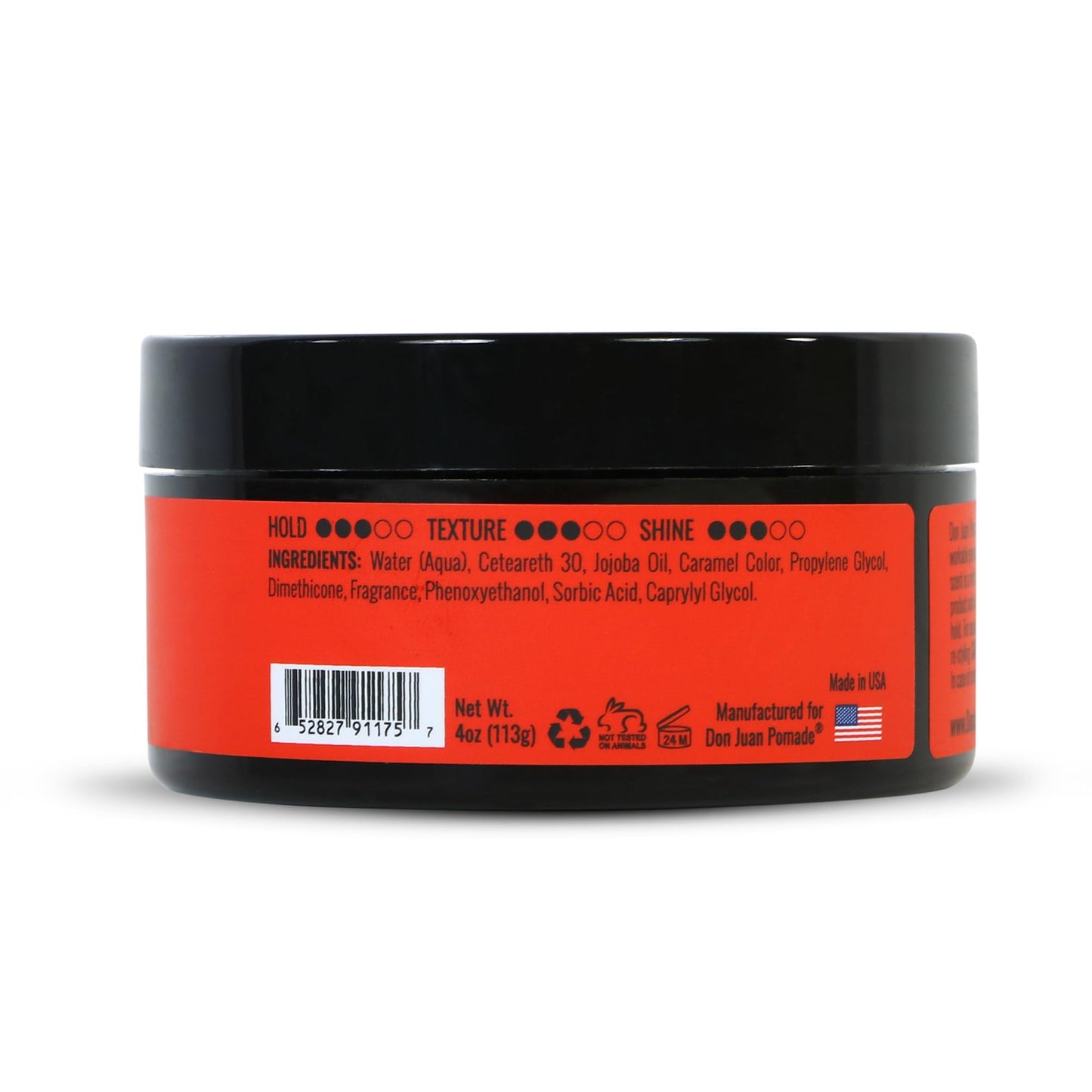 Don Juan Pomade | Medium High Hold | Medium Shine | Water Based | Honey Citrus Scent, 4oz Beauty & Personal Care Don Juan