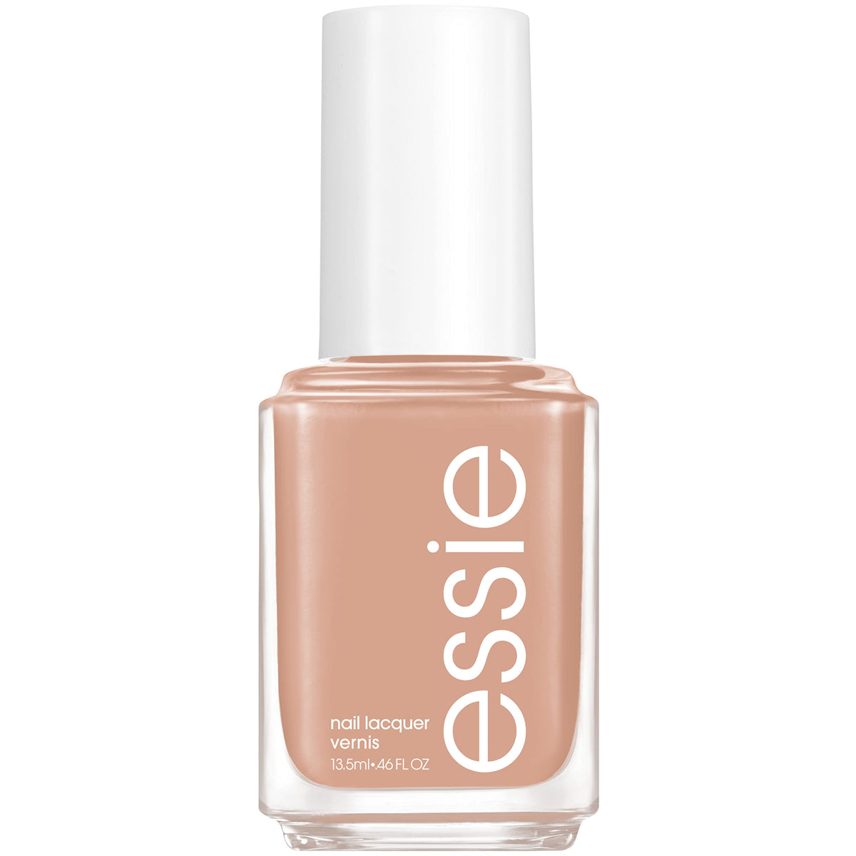 essie nail polish, limited edition spring 2022 collection, pastel taupe nail color with a cream finish, 8-free vegan formula, keep branching out, 0.46
