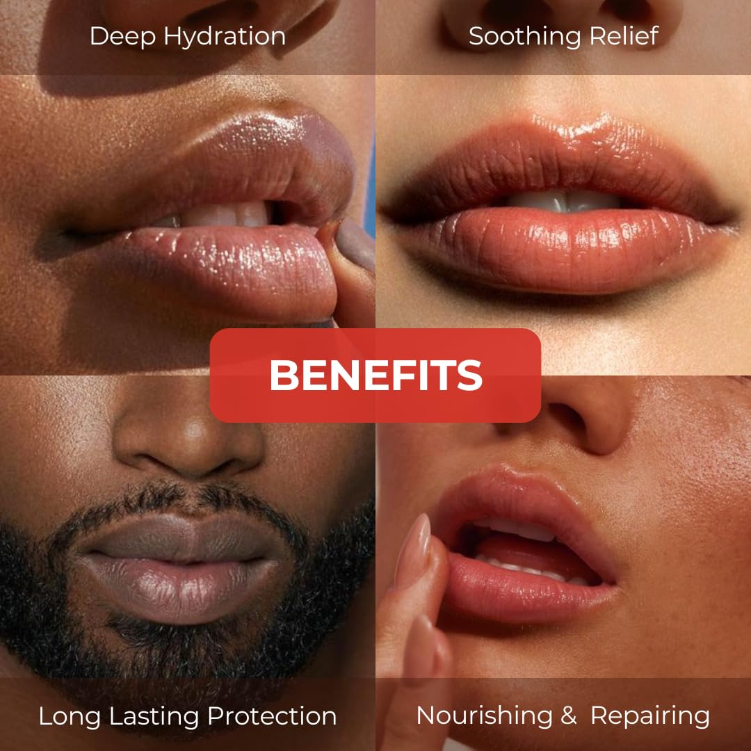 RaGaNaturals All Natural Tropical Moisturizing Lip Balm, Nourishing Lip Care For All Day Hydration, 100% Natural, Handmade with Love in USA Beauty & Personal Care RaGaNaturals