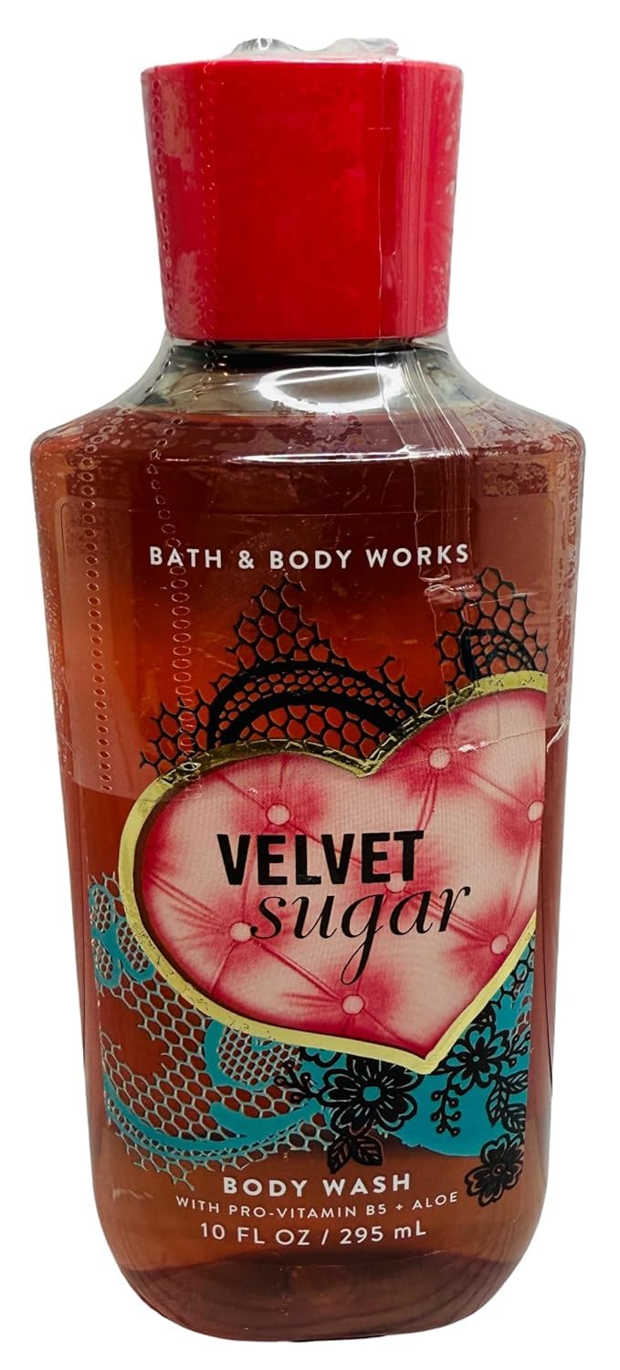 Bath & Body Works Women's Velvet Sugar Body Wash Gel 10 Ounce