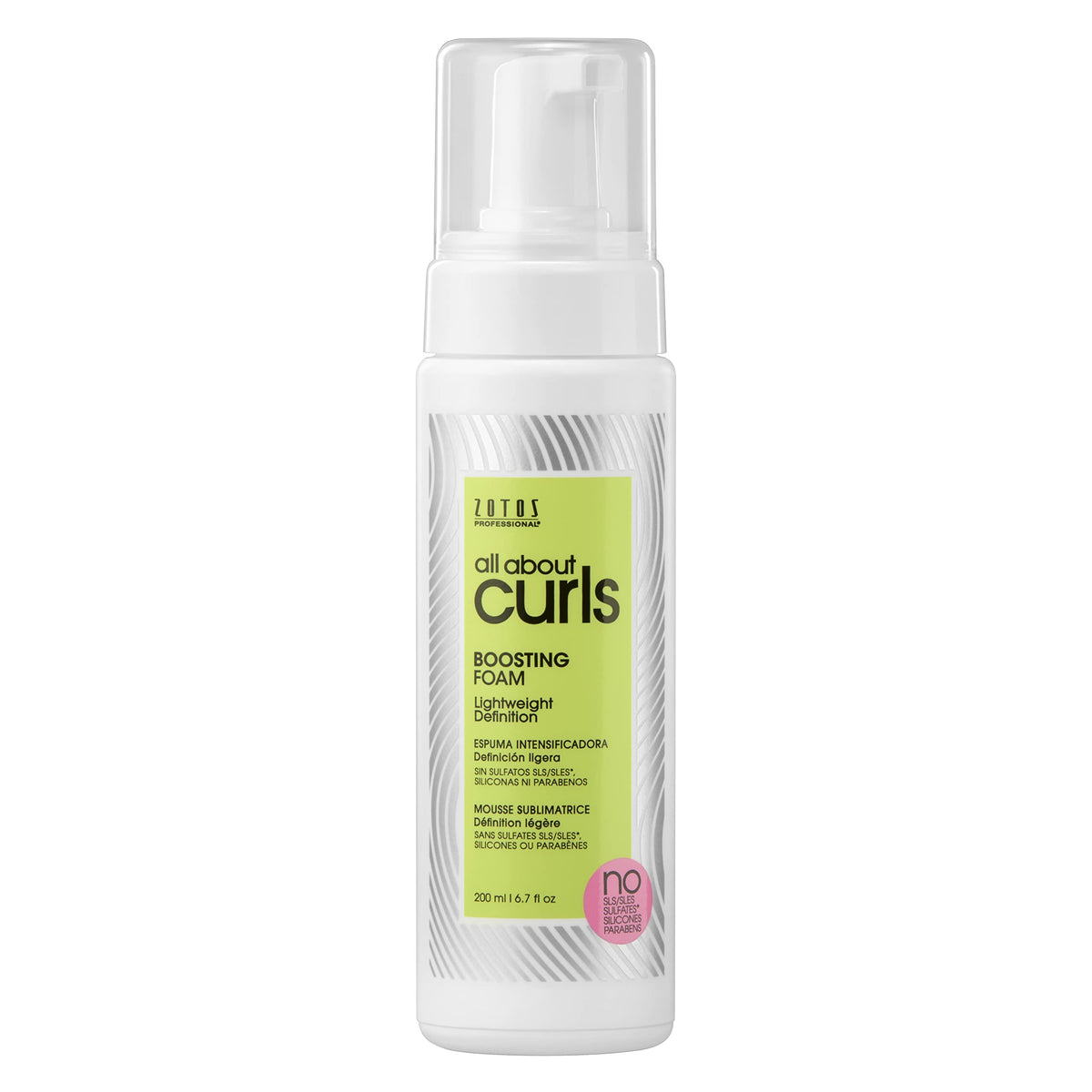 All About Curls Boosting Foam | Lightweight Definition Hold | Curly Hair Products | Volumizing Extra Fullness & Body | All Curly Hair Types | Vegan Beauty & Personal Care ALL ABOUT CURLS
