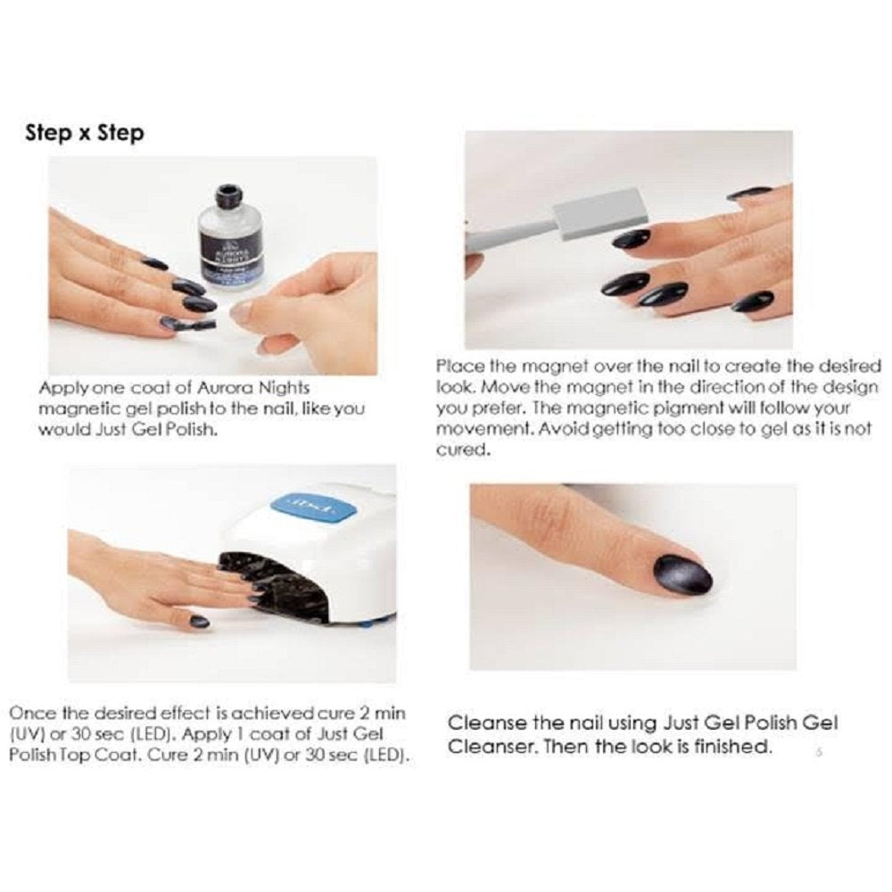 IBD Magnetic Gel Polish, Electro-Violet, 0.5 Fluid Ounce Beauty & Personal Care IBD