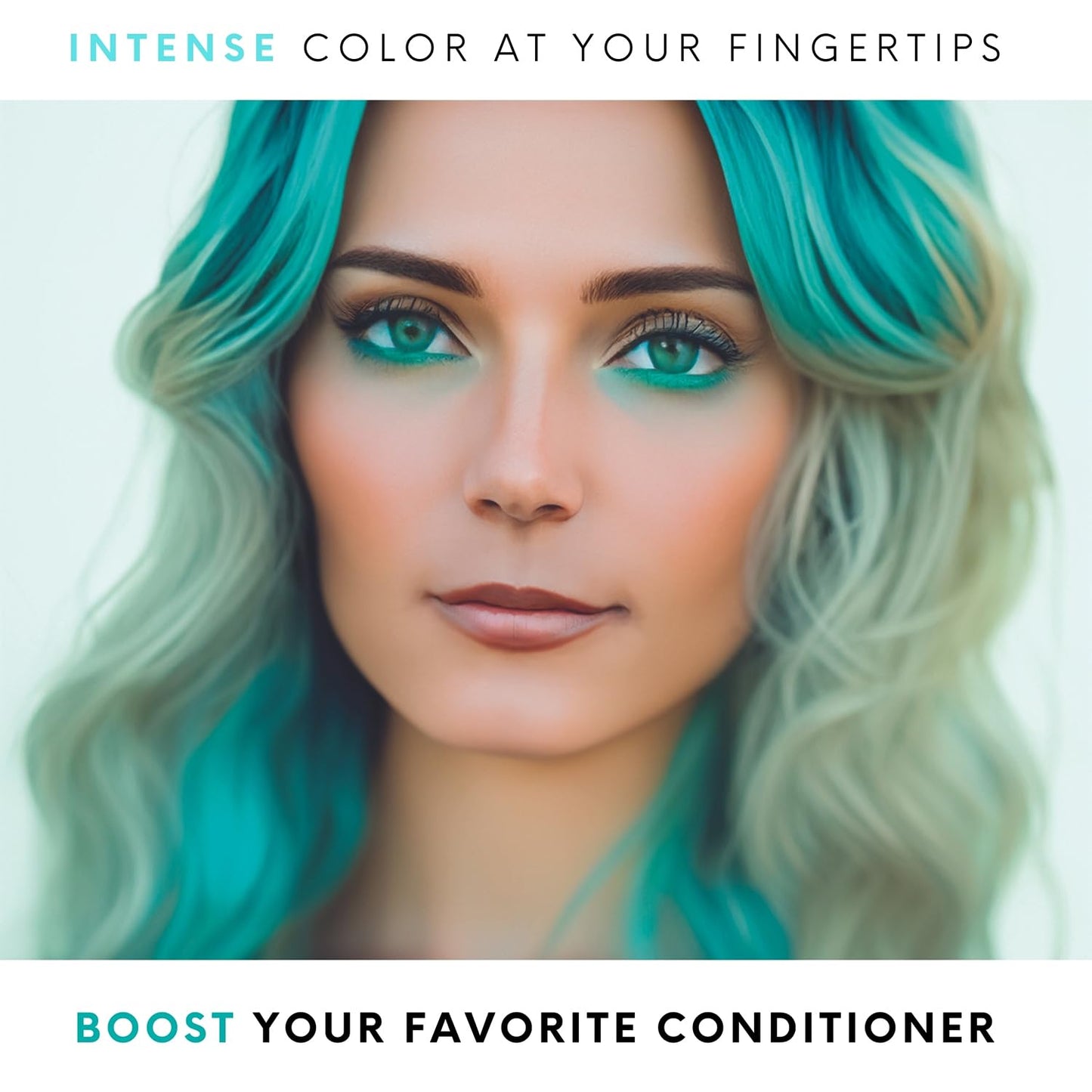 Watercolors Base Drops, Temporary Hair Dye Color Booster, Cruelty-Free, 4 oz - TEAL Beauty & Personal Care Watercolors