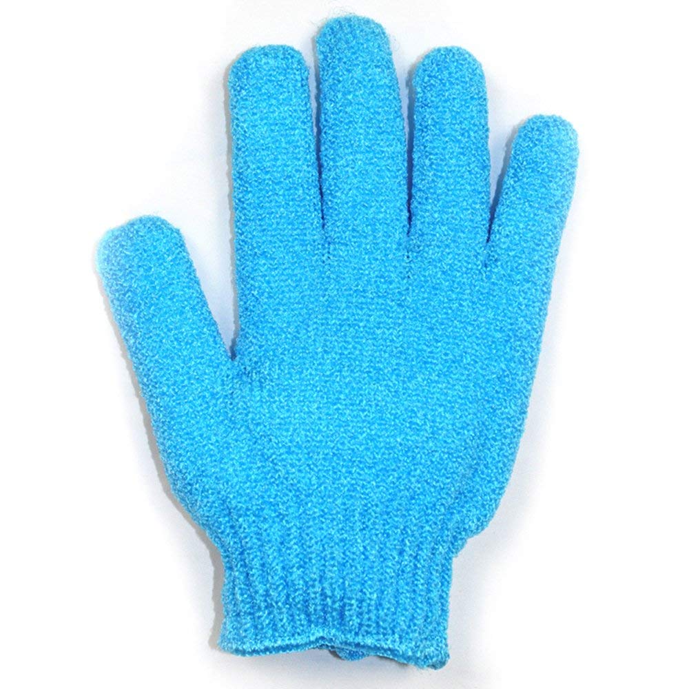 Exfoliating Bath Gloves Body Scrub Wash Mitts Skin Massage Sponge Towel Deep Cleansing Dead Skin Loofah Brush Scrub Luxury Spa Heavy with Lanyard Beauty and Personal Care yeyimei