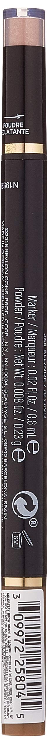 Revlon ColorStay Brow Shape and Glow, Blonde, 30 g Beauty & Personal Care REVLON