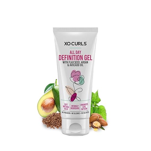 XO Curls All Day Definition Gel with Flax Seed and Argan Oil 3.4 Fl Oz | Unisex Curly Cream Hair Therapy for Frizz-Free, Soft Natural Curls Beauty & Personal Care XO Curls
