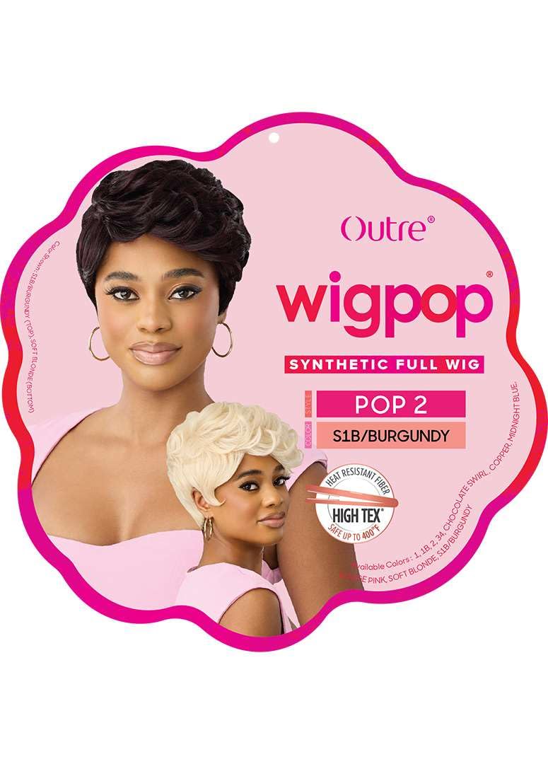 Outre Wigpop - POP 2 (BROWN GRAY 34)