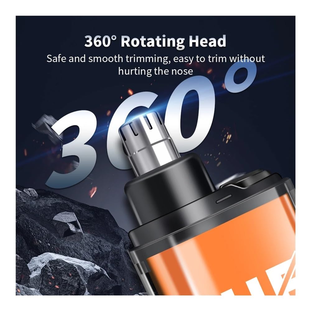 EWKYLSEM Razors Electric Nose Hair Trimmer,USB Charging,Small and Easy to Carry,Trim Nose Hair Quickly,Easy to take Care of Personal Image Beauty and Personal Care EWKYLSEM