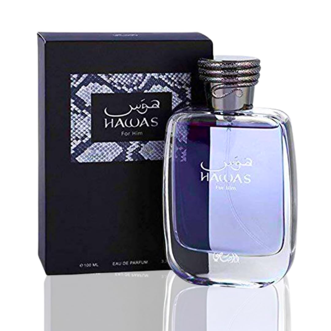 Rasasi Hawas for Men Eau de Parfum Spray, 3.33 Ounce Beauty & Personal Care RASASI
