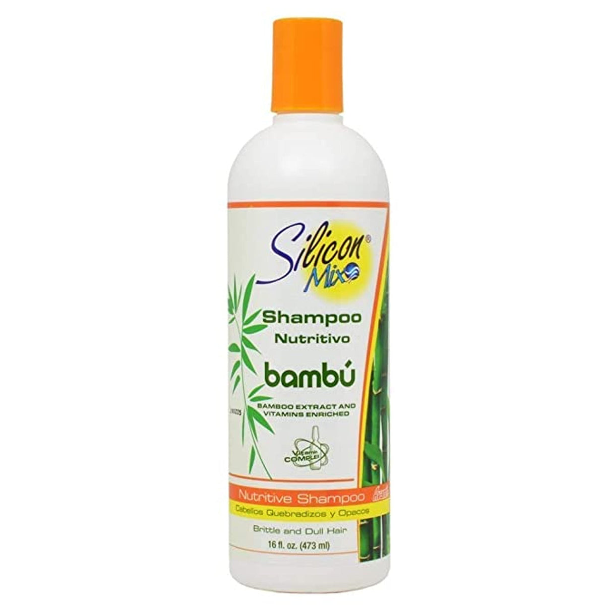 Silicon mix hair treatment and shampoo 16 oz Combo Set (BAMBOO)