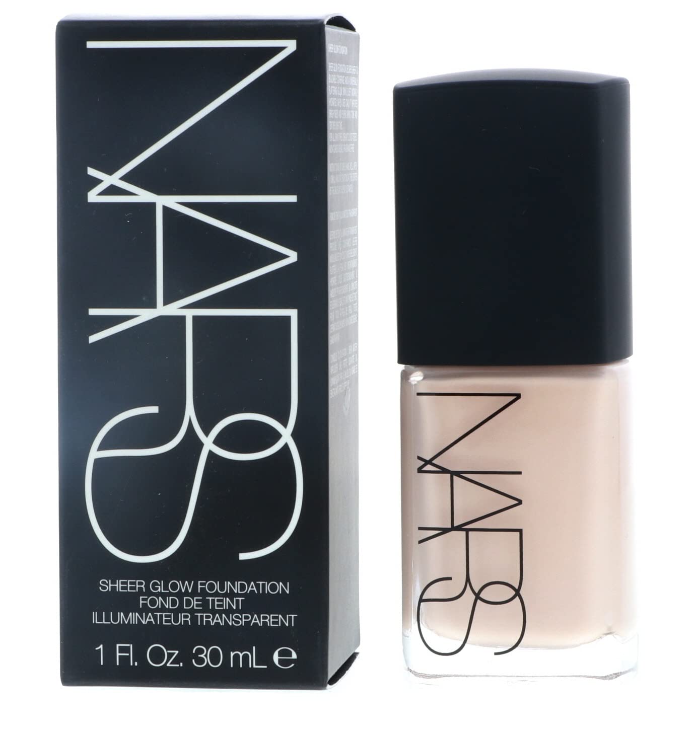 NARS Sheer Glow Foundation - Mont Blanc (Light 2 - Light w/Pink Undertone) 30ml/1oz Beauty & Personal Care NARS