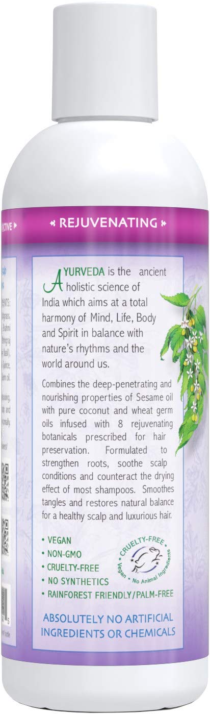 Auromere Ayurvedic Pre-Shampoo Conditioner, 100% Natural - 7 Fl Oz, 1 Pack