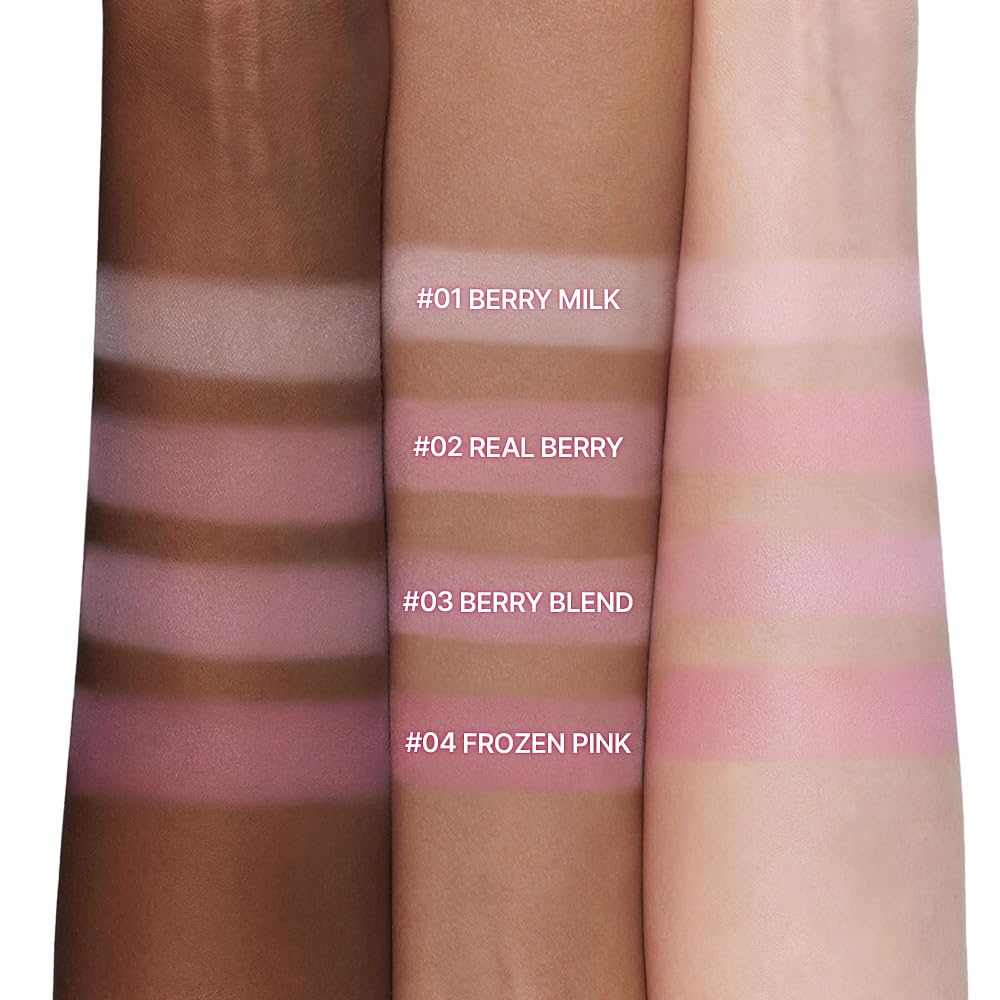 Dasique Blending Mood Cheek #06 Berry Smoothie | 4 Blendable Shades