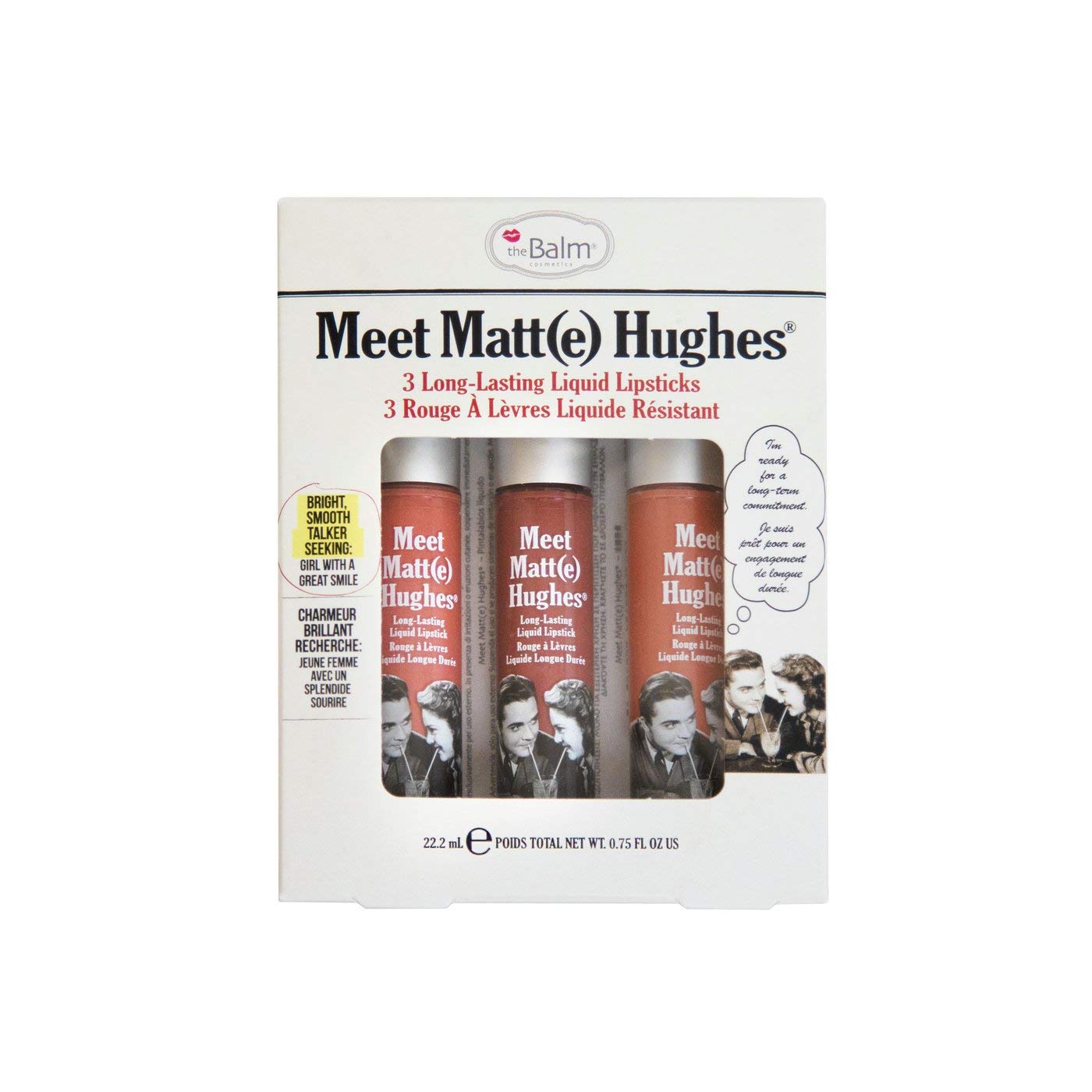 theBalm Meet Matt(e) Hughes 3-pc Lip Kit Beauty & Personal Care theBalm