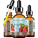 Botanical Beauty RED RASPBERRY SEED OIL 100% Pure Natural Virgin Unrefined Undiluted Cold Pressed Carrier Oil for Face, Skin, Hair, Body, Nails. Rich Beauty & Personal Care Botanical Beauty