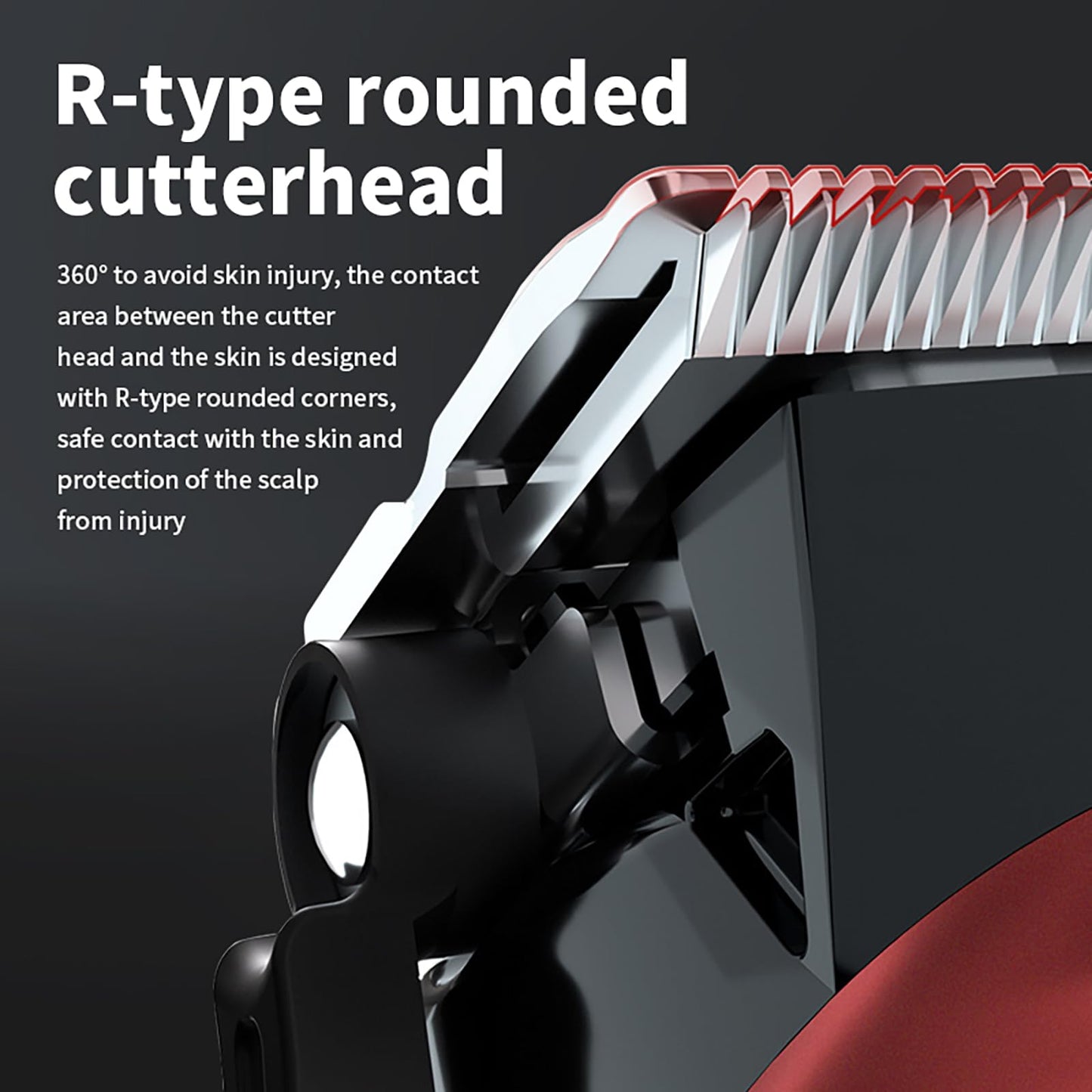 QDKVTNDJZ Professional Hair Clippers for Men, Cordless, Rechargeable Trimmers for Haircuts with Cable, Ideal for Barbers Beauty and Personal Care QDKVTNDJZ
