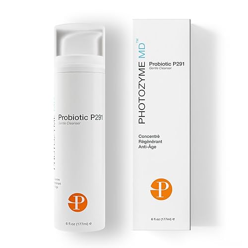 Photozyme Probiotic P291 Gentle Cleanser - Face Wash That Cleans and Tones - Removes Makeup and Impurities - pH Balances The Skin - Promotes Healthy Beauty & Personal Care Photozyme