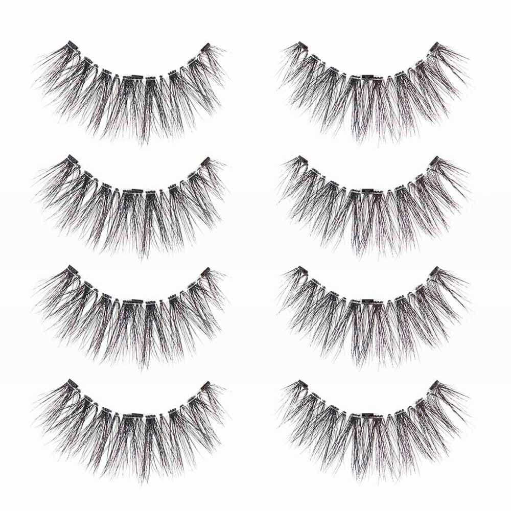 Ardell 3D Faux Mink Lashes 858 - Lightweight False Eyelashes with Invisiband, Reusable Strip Lashes, 4 Pairs Beauty & Personal Care Ardell