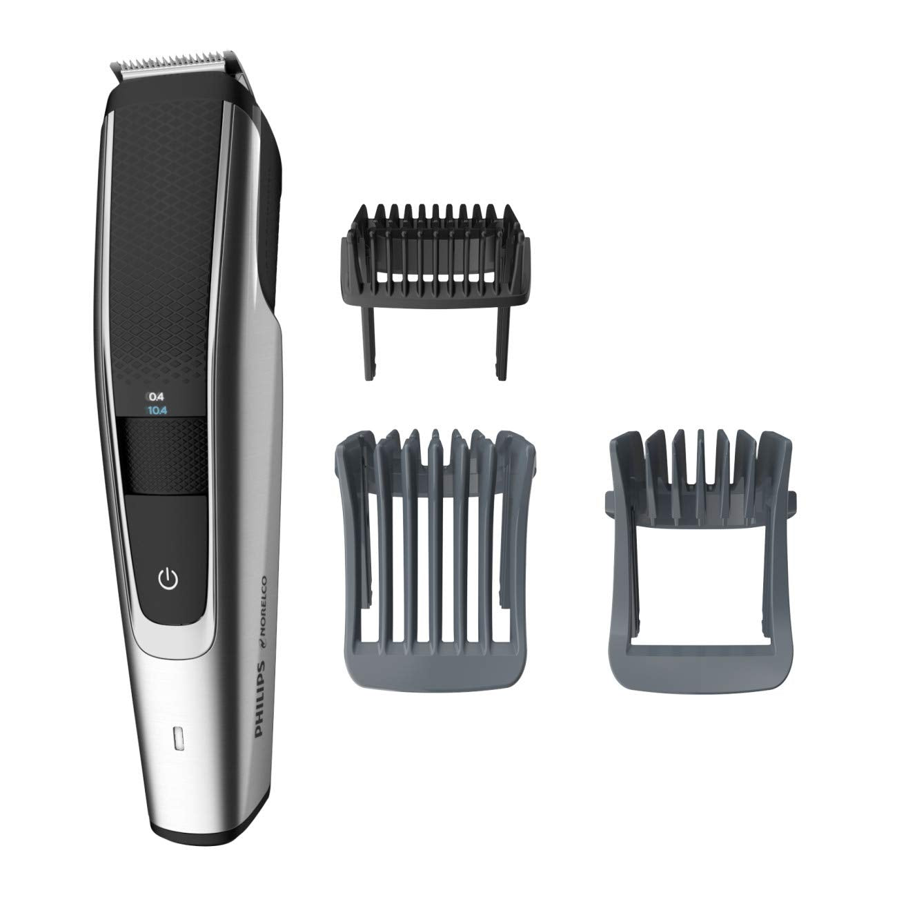 Philips Norelco Beard Trimmer and Hair Clipper Series 5500, electric, cordless, one pass beard trimmer and hair clipper with washable feature for easy Beauty and Personal Care Norelco