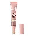 e.l.f. Halo Glow Highlight Beauty Wand, Liquid Highlighter Wand For Luminous, Glowing Skin, Buildable Formula, Vegan & Cruelty-free, Rose Quartz Beauty & Personal Care e.l.f.