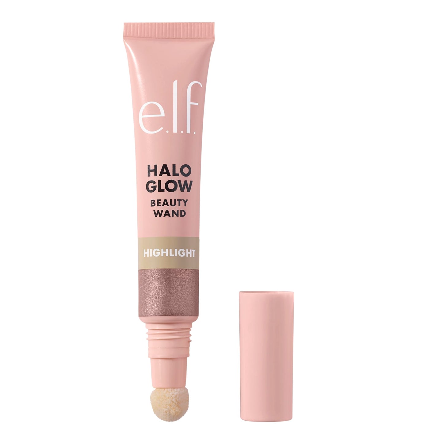e.l.f. Halo Glow Highlight Beauty Wand, Liquid Highlighter Wand For Luminous, Glowing Skin, Buildable Formula, Vegan & Cruelty-free, Rose Quartz Beauty & Personal Care e.l.f.