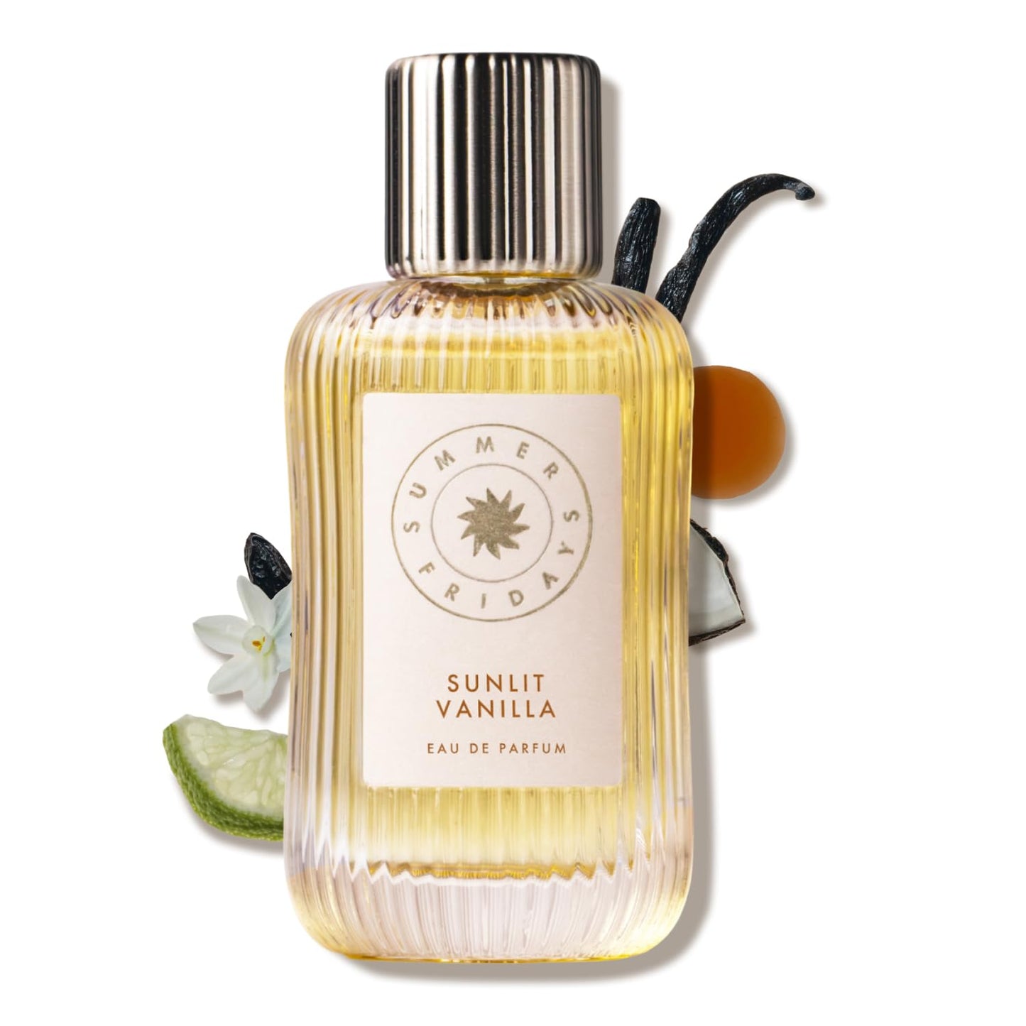 Summer Fridays Sunlit Vanilla Eau de Parfum - Warm Gourmand Vanilla Perfume for Women - Versatile Fragrance With Notes of Caramel + Bergamot Beauty & Personal Care Summer Fridays