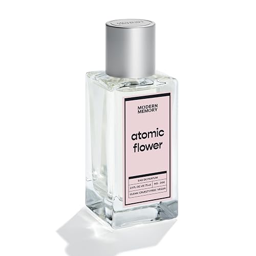 Modern Memory Atomic Flower Eau de Parfum for Women, 2.5 fl oz - Notes of Freesia Petals, Pink Rose & Vanilla Beauty & Personal Care Modern Memory