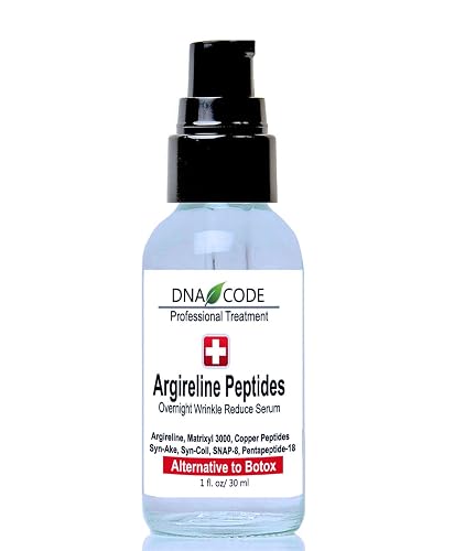 DNA CODE Skin Care Magic Night Serum - No Needle Alternative, 100% Hyaluronic Acid, Peptides, Argan Oil, Vitamin E Beauty & Personal Care DNA Code