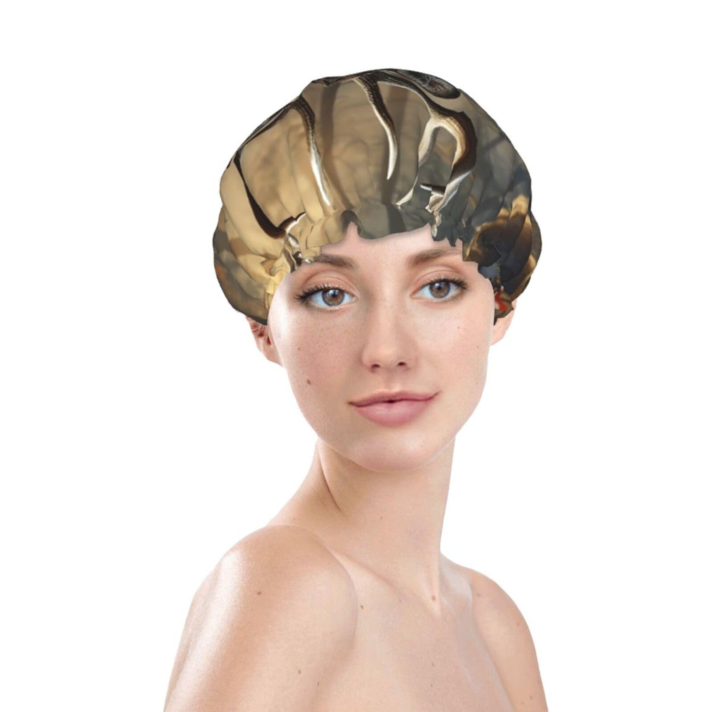 Deer Hunting Season Shower Cap For Women Reusable Double Layers Bathing Bath Cap Hair Caps Waterproof Elastic Band Ladies Spa Salon Shower Hat Hair Beauty and Personal Care GDSHJKLW