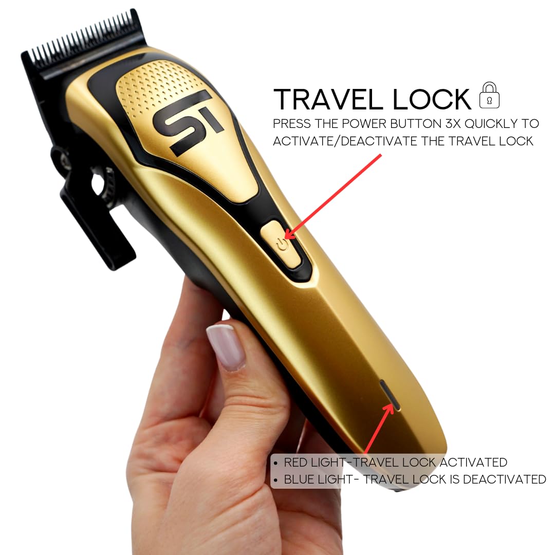 Supreme Trimmer Darkstar 72 Clipper & Trimmer Set with Magnetic Vector Motor - 180 Min Run Time, 9000 RPM Professional Hair Clipper & Beard Trimmer Beauty and Personal Care Supreme Trimmer