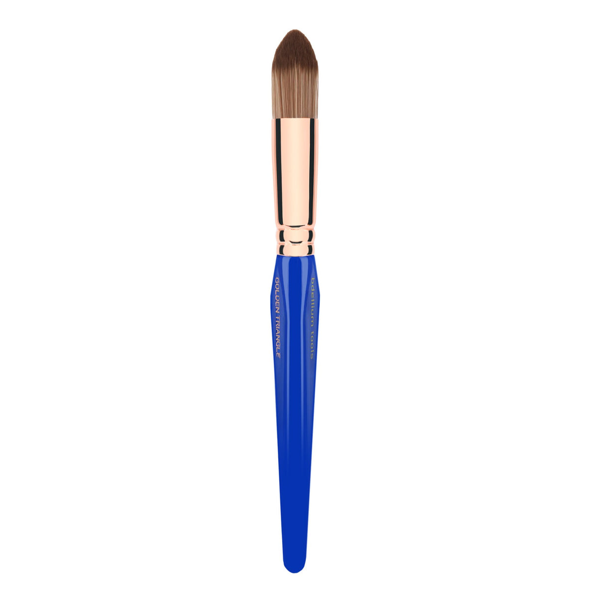 Bdellium Tools Professional Makeup Brush - Golden Triangle 949 Pointed Foundation - With All Vegan and Soft Synthetic Fibers, For Foundation
