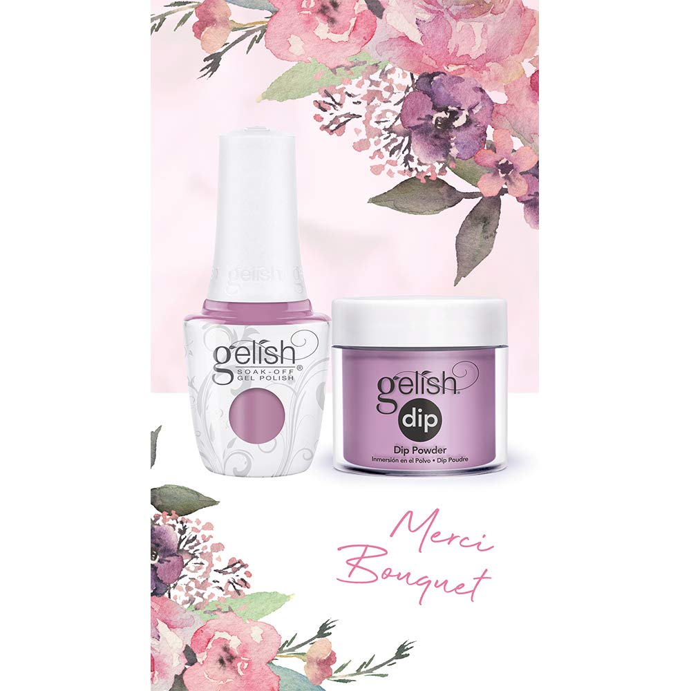 Gelish Soak-Off Gel TPO-Free Long-Lasting Nail Polish: Merci Bouquet, 15mL