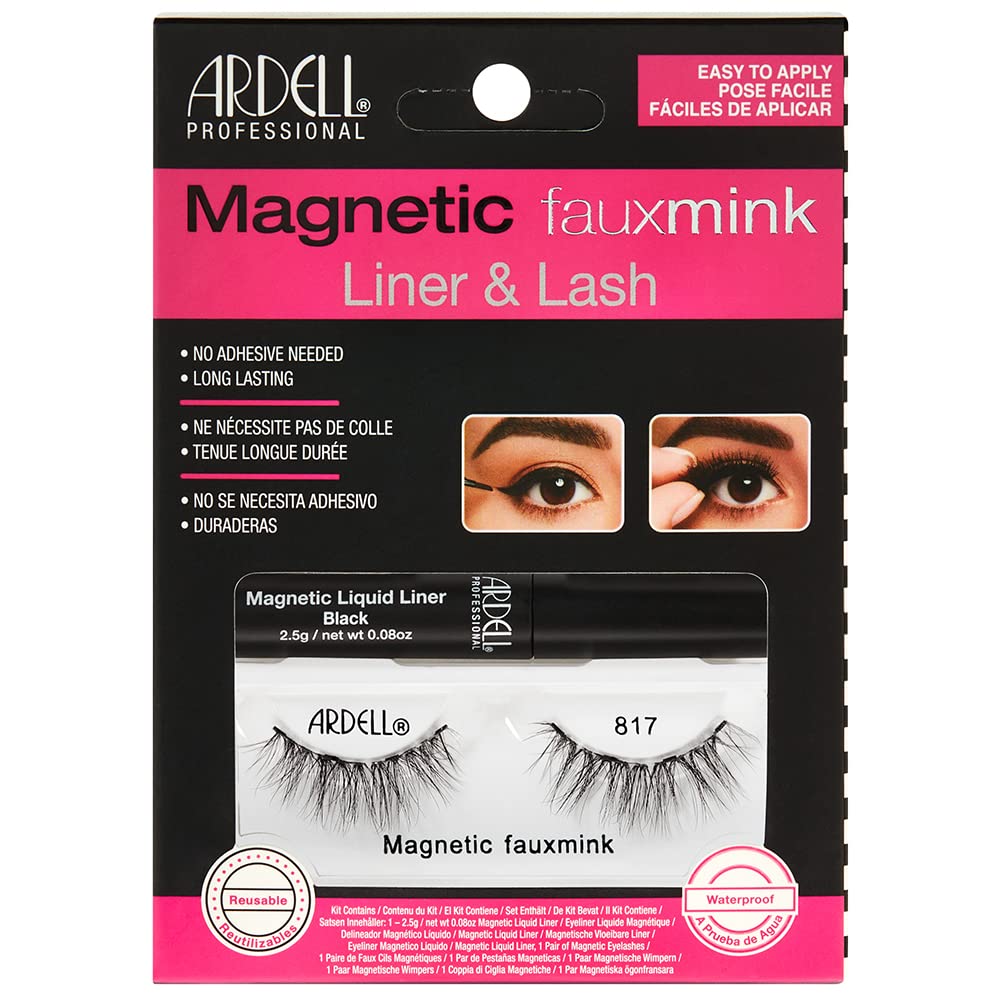 Ardell Magnetic Faux Mink Liquid Liner & Lash 817 Beauty & Personal Care Ardell