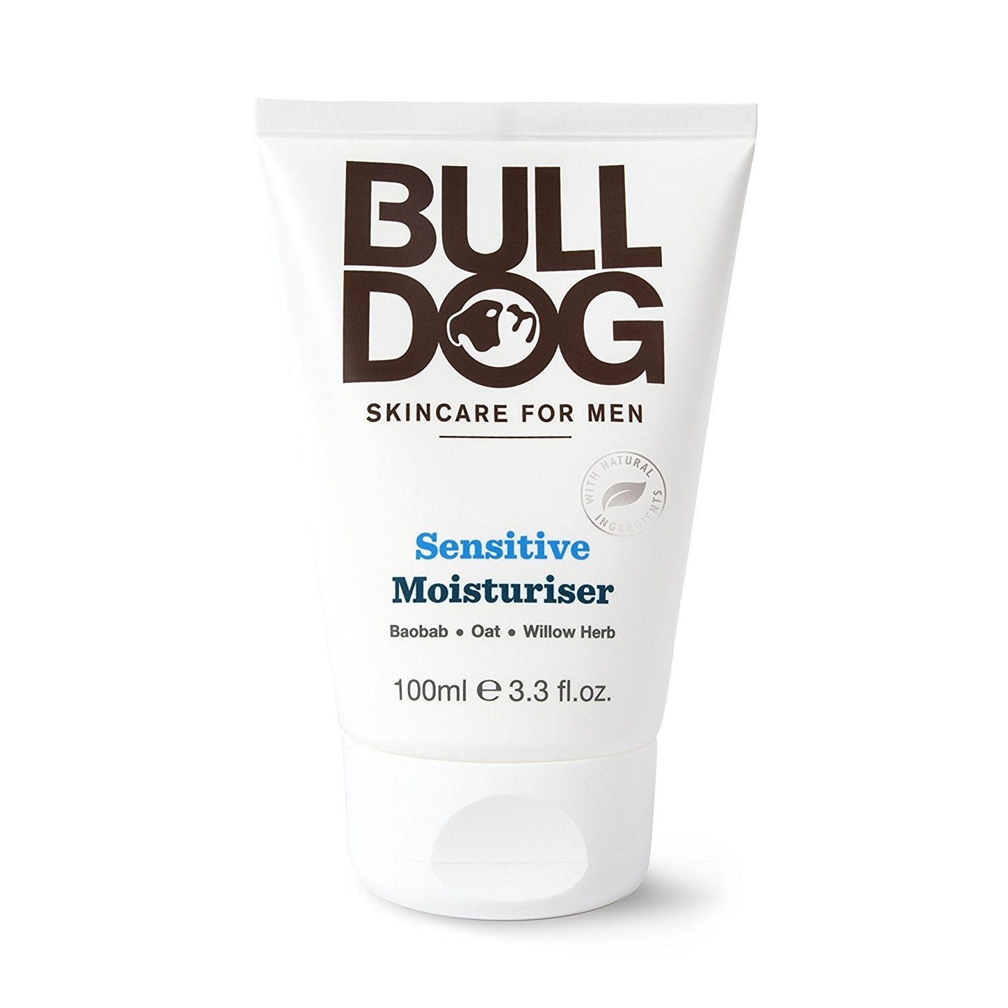 Bulldog Skincare Sensitive Moisturizer For Men (Pack of 2) With 2 Essential Oils, Green Tea, Green Algae, Konjac Mannan and Vitamin E, 3.3 fl. oz. Beauty & Personal Care Bulldog Skincare for Men