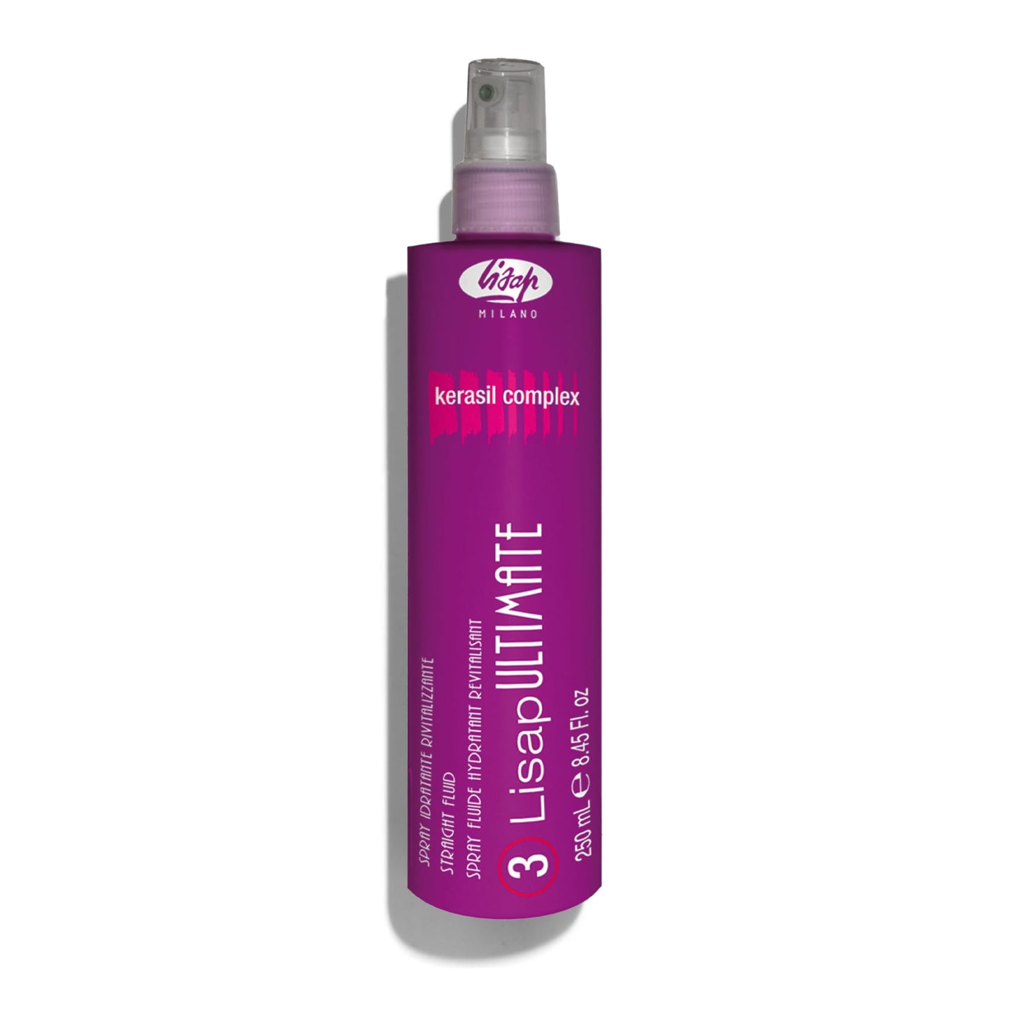 Lisap Heat Protectant for Hair, Ultimate Straight Fluid Hair Spray, Anti Frizz Hair Products, Thermal Protection Hydrating, Strengthening Beauty & Personal Care Lisap