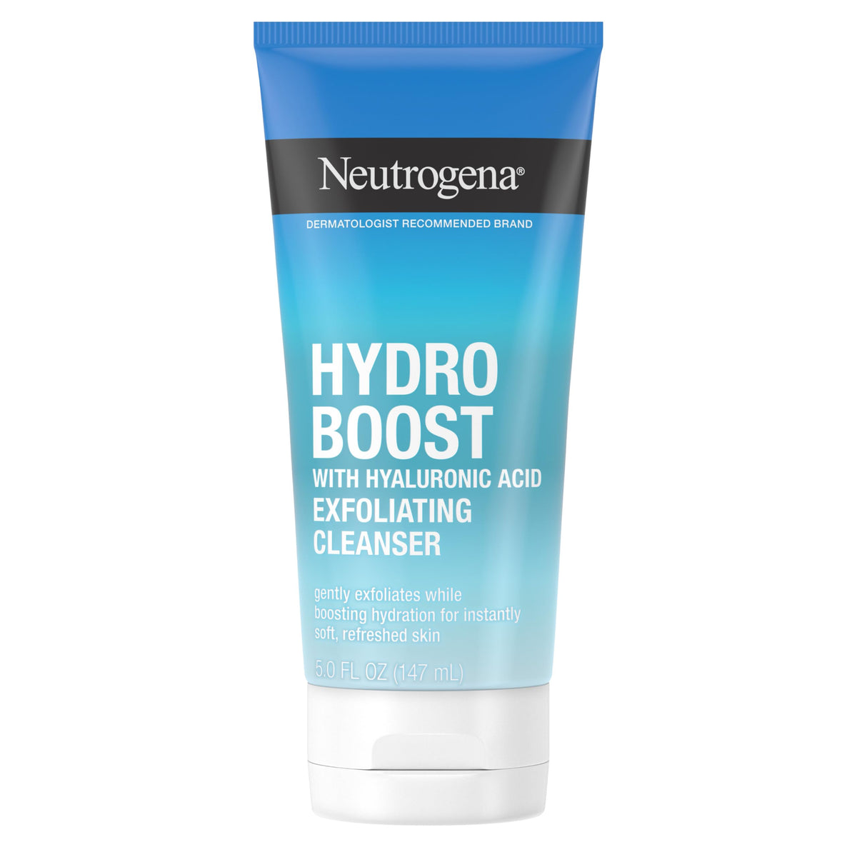 Neutrogena Hydro Boost Gentle Exfoliating Daily Facial Cleanser with Hyaluronic Acid, Face Wash Clinically Proven to Increase Skin's Hydration Level Beauty & Personal Care Neutrogena