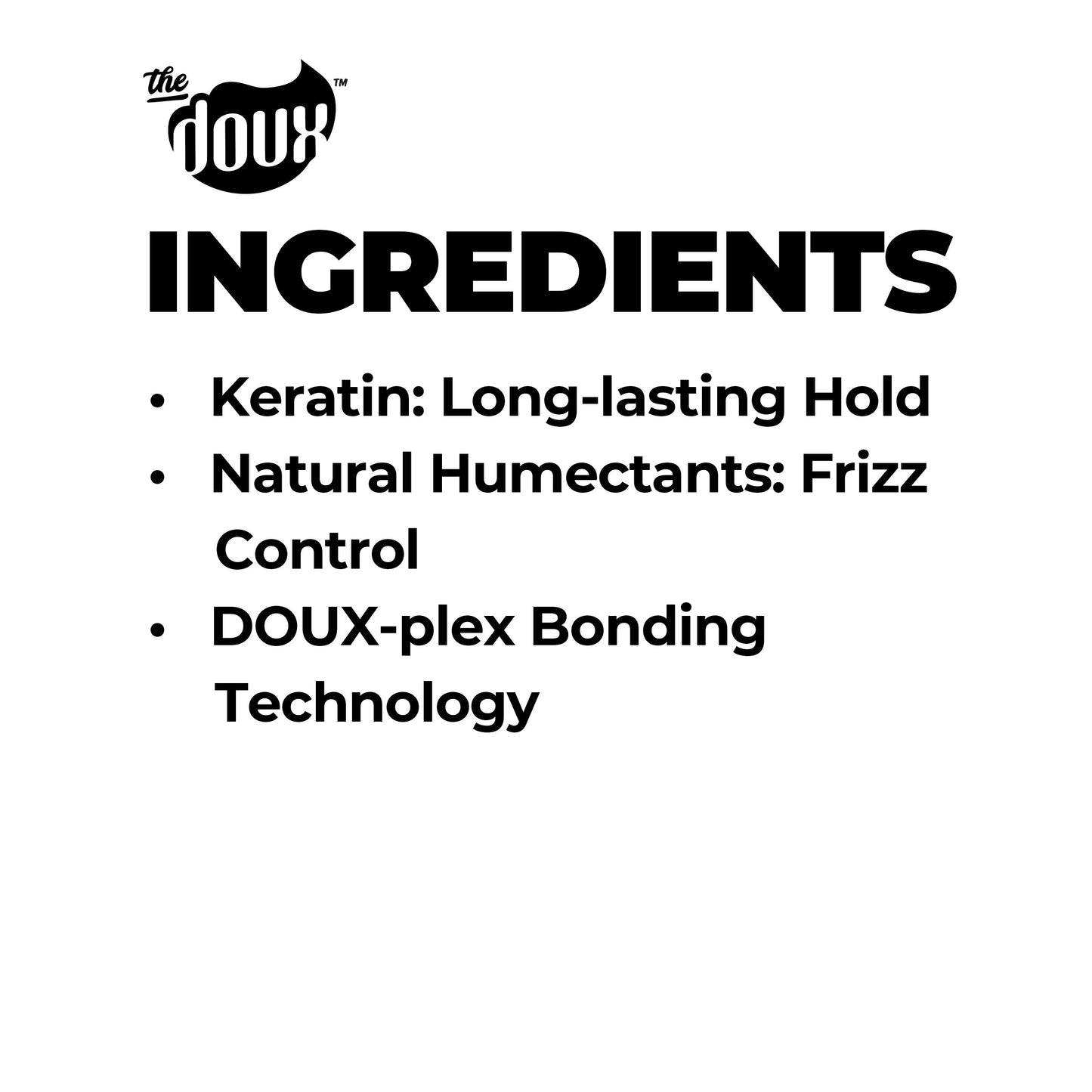 The Doux SILENT TREATMENT Anti-Frizz Heat Protectant Spray for Curly Hair - 30-Day Humidity Shield Hairspray with Keratin & Corn Starch - Travel Size Beauty & Personal Care The Doux