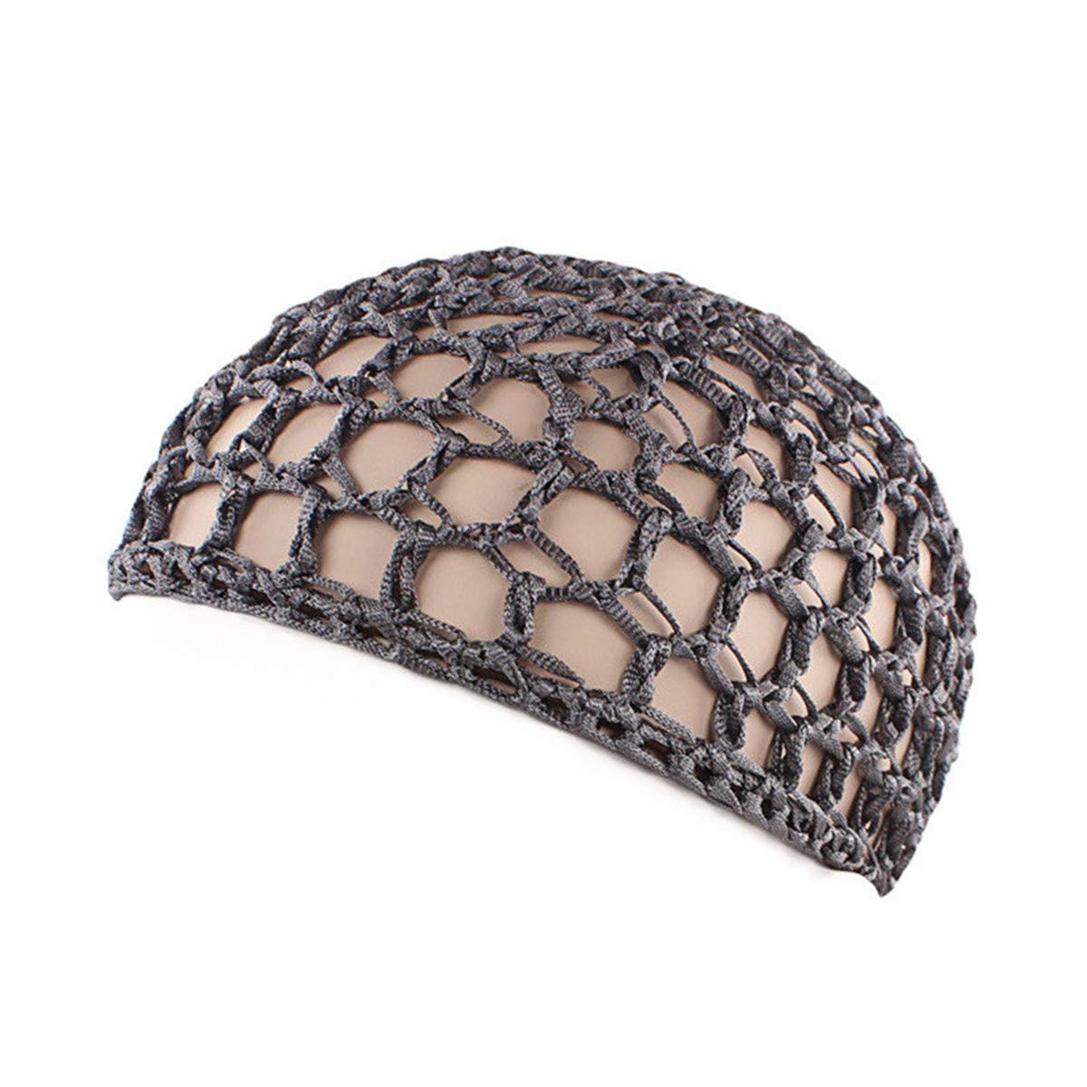Qianmome Women Soft Rayon Snood Hat Hair Net Crocheted Hair Net Cap Mix Colors Beauty and Personal Care Qianmome