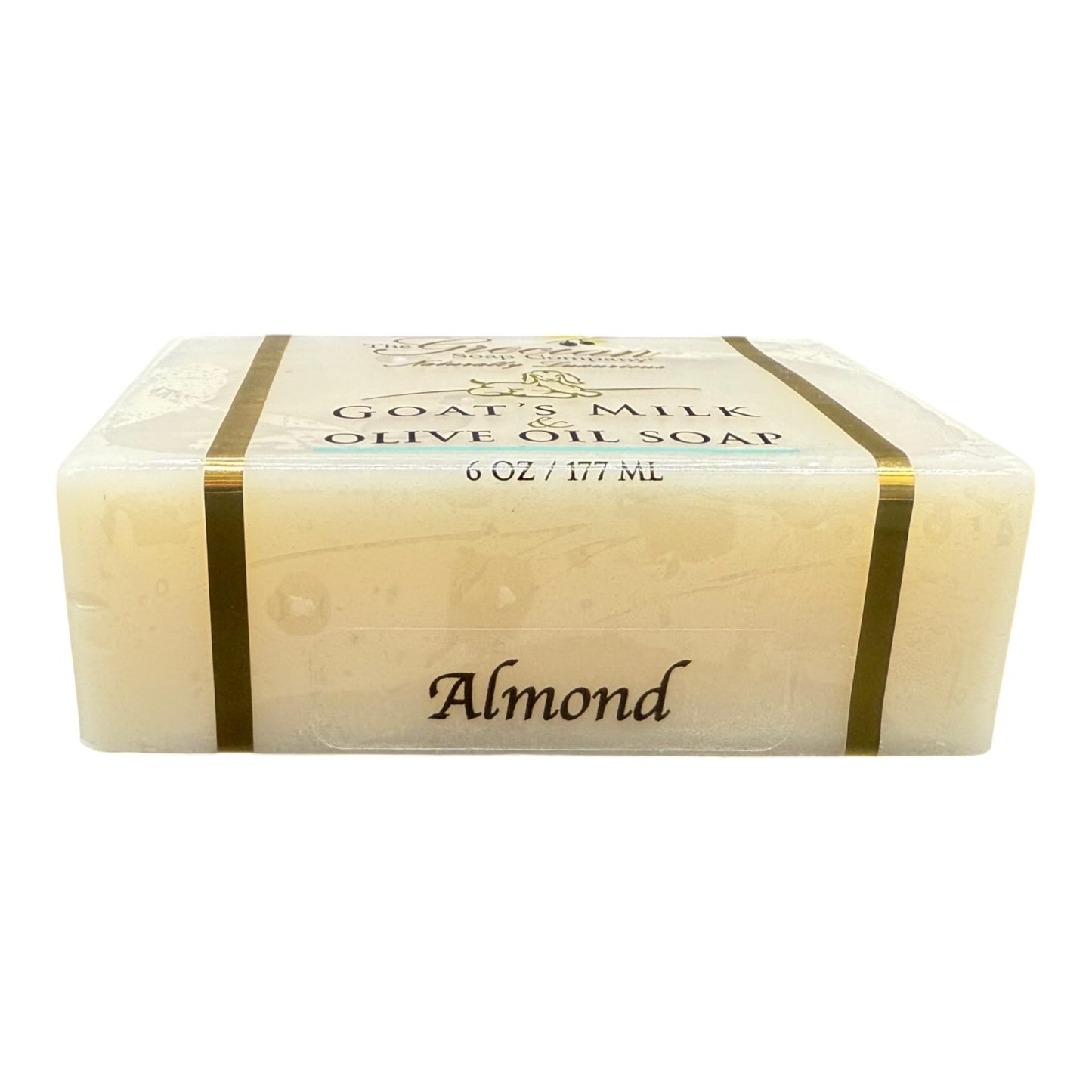 Grecian Goats Milk & Olive Oil Soap Bar 3-pack Almond Scent: Handmade, All-Natural, Soap for Dry & Sensitive Skin, RSPO Sustainable - 6oz Bar Beauty & Personal Care The Grecian Soap Company