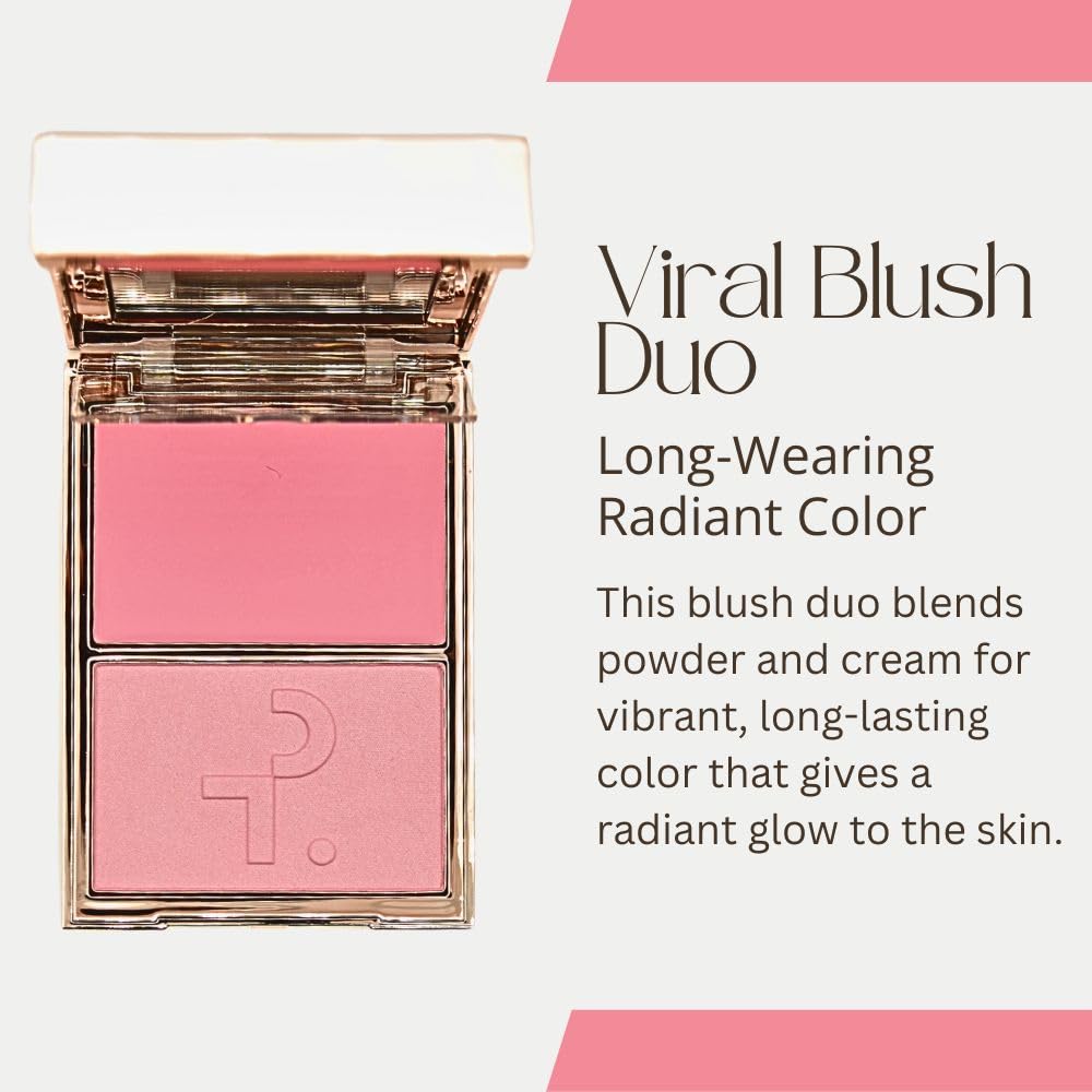 Patrick Ta Major Headlines Double-Take Crème & Powder Blush Duo