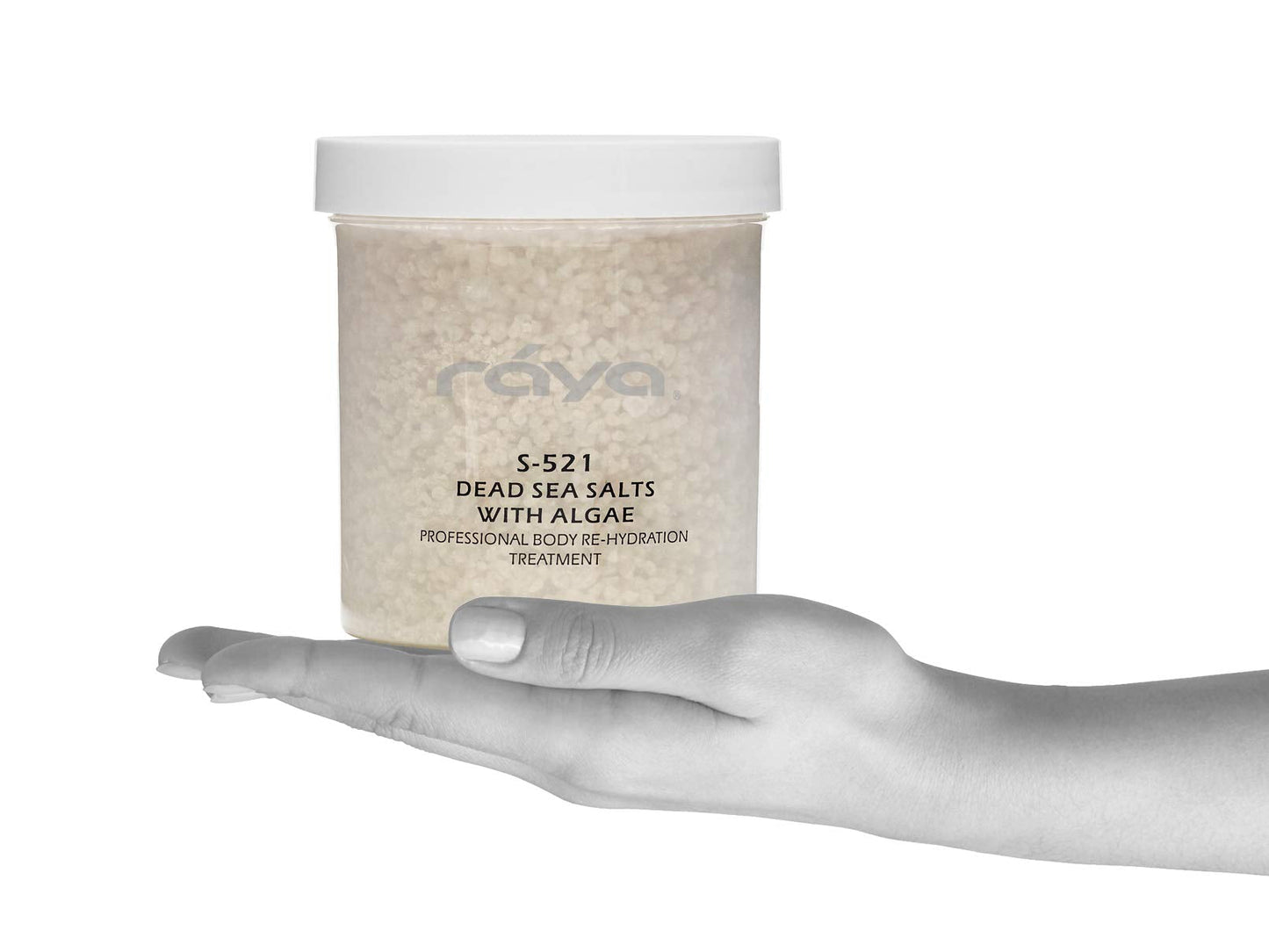 RAYA Dead Sea Salts with Algae (S-521) - Relaxing, Calming, and Hydrating Bath Treatment - Made with Minerals, Seaweed, and Algae Beauty and Personal Care Raya