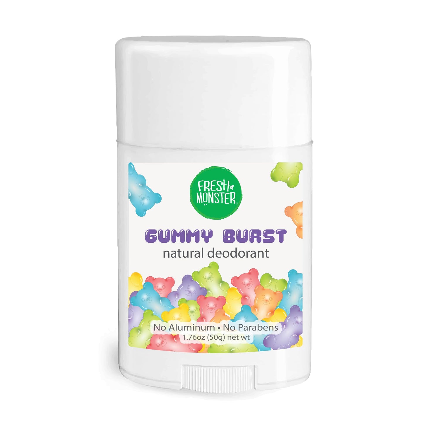 Fresh Monster Natural Deodorant for Kids & Teens I Mom's Choice Gold Award Winner - Aluminum-Free, Paraben-Free, Hypoallergenic I 24-Hour Protection I Beauty and Personal Care Fresh Monster