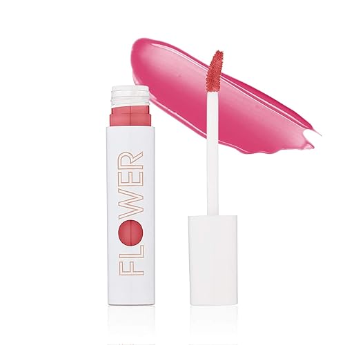 FLOWER BEAUTY By Drew Barrymore Bitten Lip Stain - Long-Lasting Color - Hydrating + Water-Based Formula - Gel-Like Texture - (Sweet) Beauty & Personal Care FLOWER BEAUTY