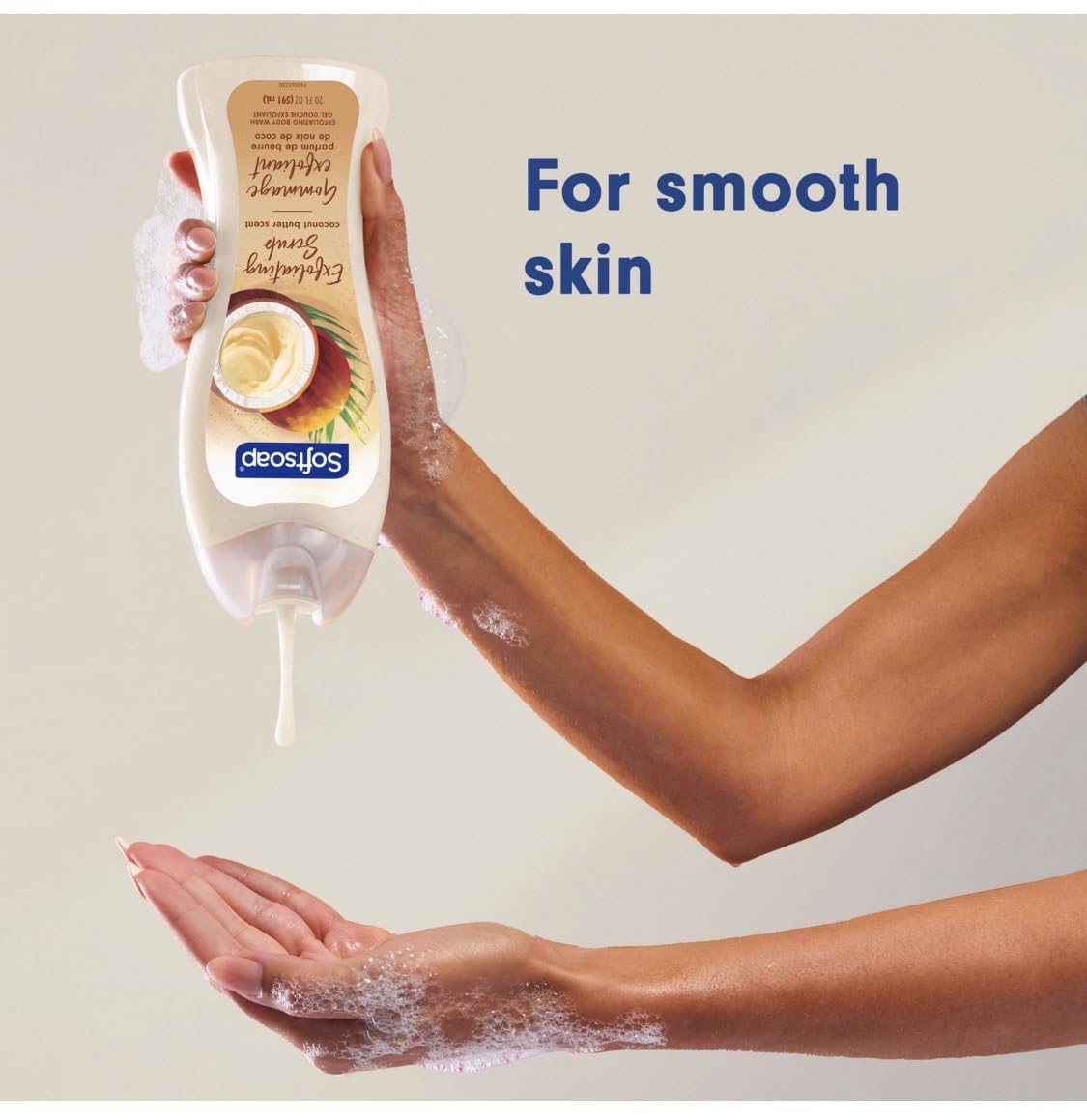 Softsoap Body Wash Coconut Butter Scrub, 20 Fl Oz (2 Pack) Beauty & Personal Care Softsoap