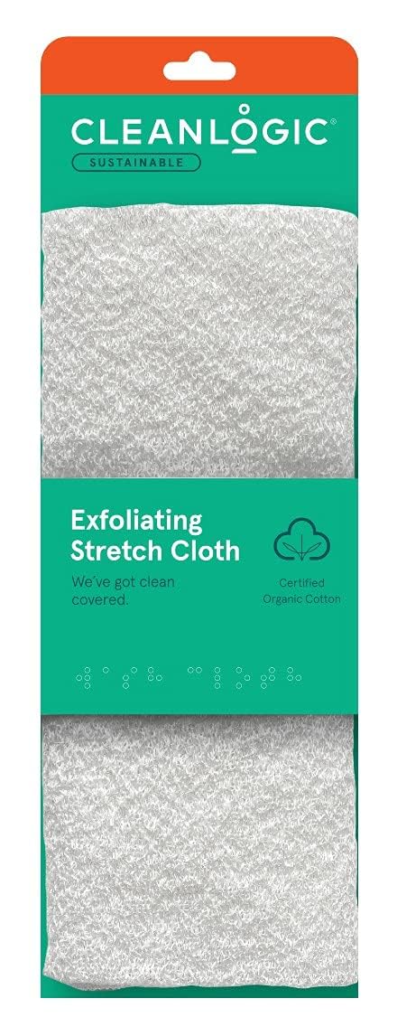 Clean Logic Exfoliating Stretch Cloth (Pack of 6) Beauty and Personal Care Cleanlogic