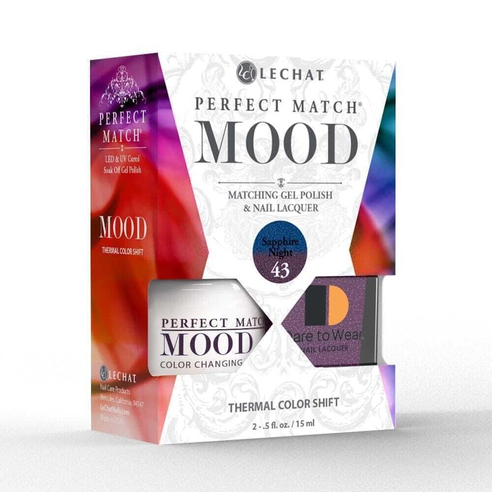 LeChat Perfect Match Mood Duo Set - Sapphire Night, (PMMDS43)