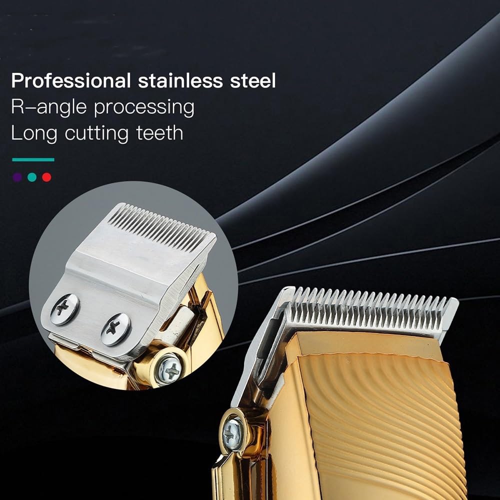 HEYLZBKCF Mens Hair Clippers Professional Clipper Rechargeable Trimmer for Men Barber Cut Machin Beard Cutting Machine Cutter(Black) Beauty and Personal Care HEYLZBKCF